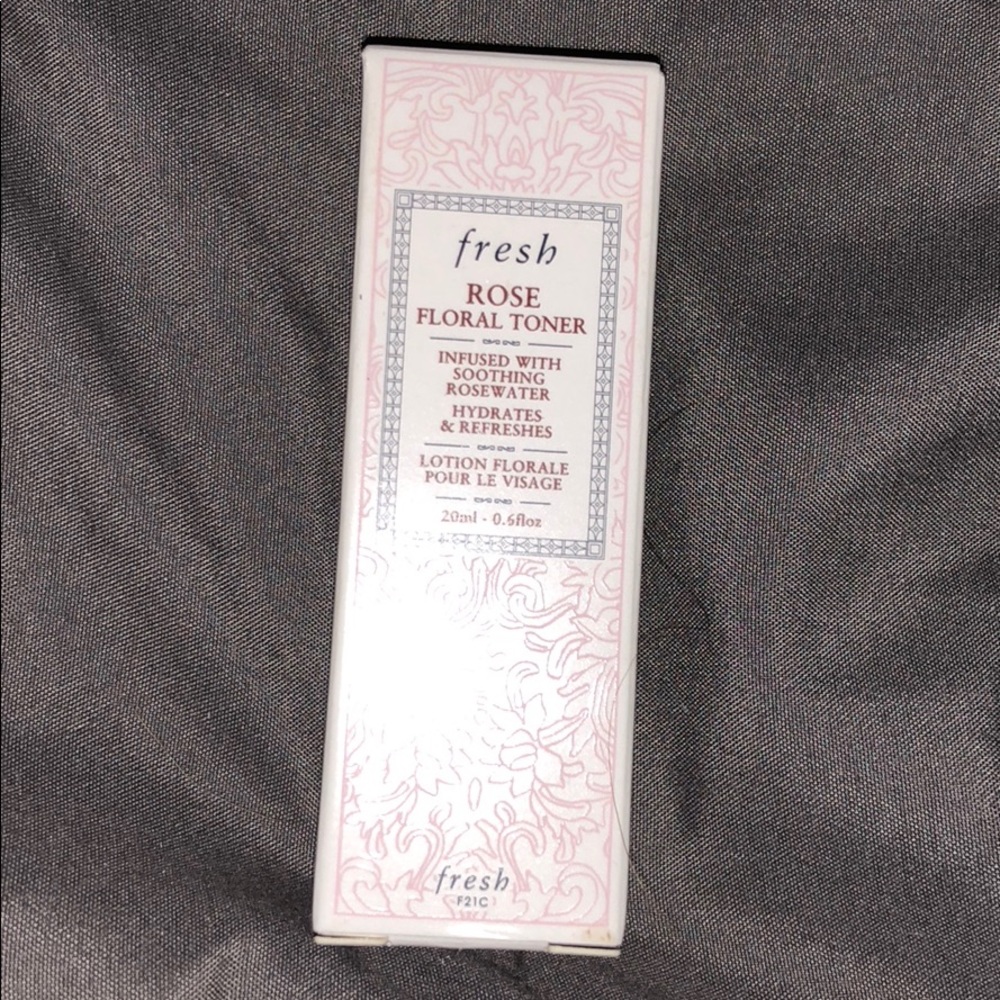 Fresh rose floral toner